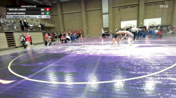 140 lbs Champ. Round 3 - Aaliyah Garza, Garden City vs Brylee James, Nixa