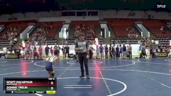 60 lbs Cons. Round 2 - Dominic Frelin, Shoreland vs Wyatt MacArthur, Unattached