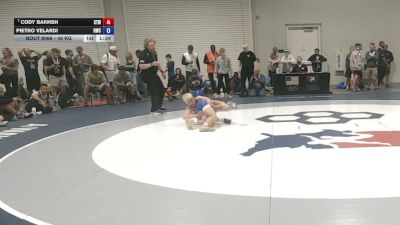 48 kg Champ. Rd Of 32 - Cody Bakhsh, Steller Trained Wrestling vs Pietro Velardi, Ruthless Wrestling Club