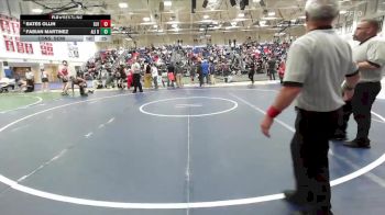 Boys 215 lbs Cons. Semi - Bates Ollin, San Lorenzo Valley Boys vs Fabian Martinez, Alisal Boys