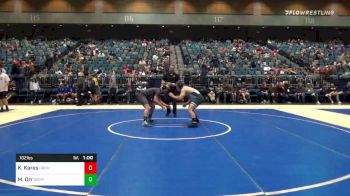 182 lbs Consolation - Karter Kares, Green Valley vs Max Orr, Green River