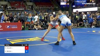 122 lbs Rnd Of 32 - Cayden Condit, Colorado vs Carolyna Bellon, Florida