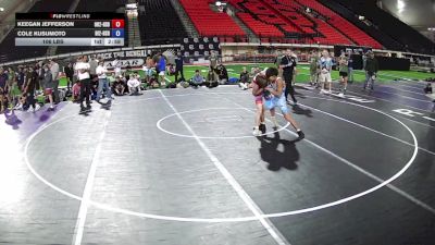 113 lbs Keegan Jefferson, Oregon 2 HS Boys vs Cole Kusumoto, Hawaii 2 HS Boys