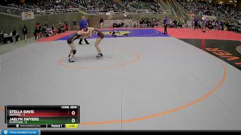 112 lbs Semis & 1st Wrestleback (8 Team) - Stella Davis, Redmond vs Jaelyn Swyers, Scappoose