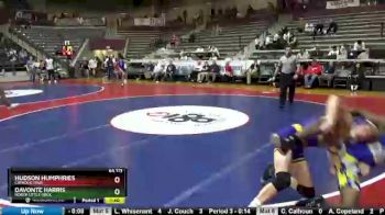 6 lbs Quarterfinal - Hudson Humphries, Catholic High vs Davonte Harris, North Little Rock