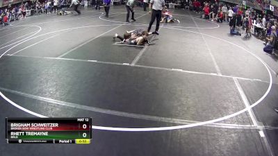 55 lbs Cons. Round 4 - Brigham Schweitzer, Broken Bow Wrestling Club vs Rhett Tremayne, BRLD