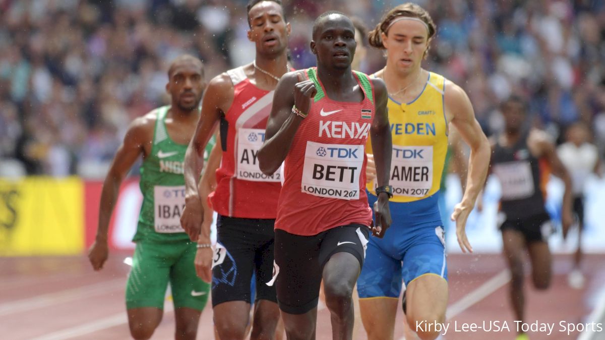 Kenyan 800m Runner Kipyegon Bett Tests Positive For EPO