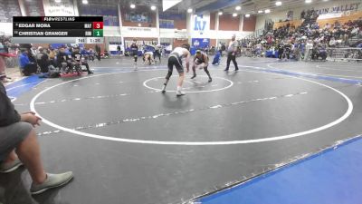 138 lbs Champ. Round 2 - Edgar Mora, Mayfair vs Christian Granger, Rim Of The World