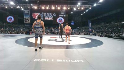 150 lbs Champ. Rd Of 16 - Clinton Shepherd, Indiana vs Donovan Rosauer, Illinois