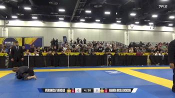 Amanda Nicole Dickson vs Veronica Vargas 2024 World IBJJF Jiu-Jitsu No-Gi Championship