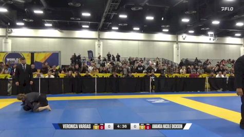 Amanda Nicole Dickson vs Veronica Vargas 2024 World IBJJF Jiu-Jitsu No-Gi Championship