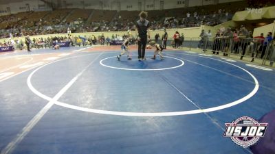 43 lbs Consi Of 8 #1 - Keller Goodson, Cashion Youth Wrestling vs Elijah Coffel, NB Elite