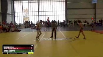 92 lbs Round 3 - Evan Marvin, Midwest Maniacs vs Catoe Byrd, NCWAY National Team