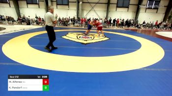 285 lbs Quarterfinal - Michael Alfonso, Rhode Island College vs Kevin Pandorf, Coast Guard