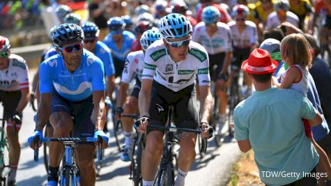 Valverde Wins Vuelta Stage 2, Kwiatkowski Takes Red Jersey