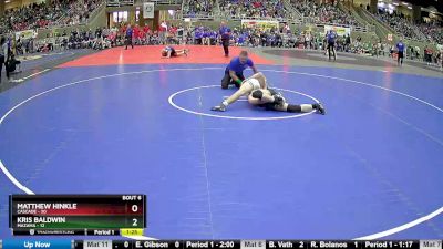 154 lbs Semis & 1st Wrestleback (8 Team) - Kris Baldwin, Mazama vs Matthew Hinkle, Cascade