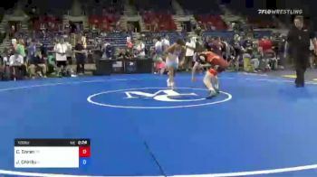 126 lbs Round Of 128 - Connor Doran, Connecticut vs Joey Chirillo, Illinois