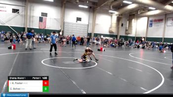 85-92 lbs Champ. Round 1 - Kolbe Foster, McCook Wrestling Club vs Cash Bohac, East Butler
