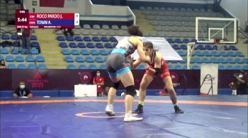 57 kg Rr Rnd 1 - Javiera Fernanda Roco Pardo, Chile vs Alexandria Rebekkah Town, Canada