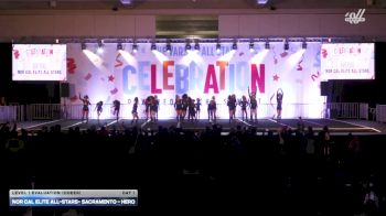Nor Cal Elite All-Stars- Sacramento - HERO [2026 L1 Evaluation (Cheer) Day 1] 2026 The CELEBRATION: West