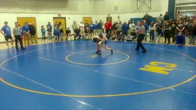 114 lbs Consy-2 - Nathan Caracciolo, Hempfield vs Zachary Franks, Connellsville