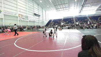 43 lbs Quarterfinal - Levi Escarcega, Manu WC vs Daniel Rojo, Dog Pound WC