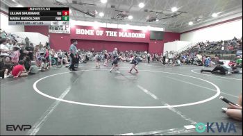 67 lbs Rr Rnd 1 - Lillian Shuemake, Viking Wrestling Club vs Maida Bigsoldier, Pawhuska Elks Takedown