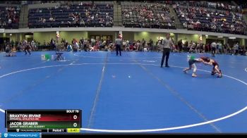 65 lbs Semifinal - Jacob Graber, Summit Wrestling Academy vs Braxton Irvine, Immortal Athletics WC