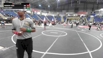 130 lbs Consi Of 4 - Trenton York, Ruis Wr Acd vs Gage Swift, Bear Cave WC