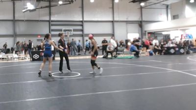 53 kg Quarters - Aubree Gutierrez, Surfside X Wrestling vs Aro Ogle-Garza, Best Trained Wrestling