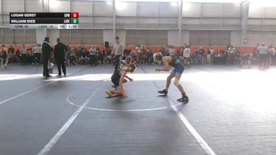 105 lbs Semis & 1st Wrestleback (8 Team) - William Dies, Lake WC vs Logan Gerst, CP Wrestling