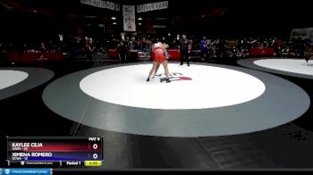 152 lbs Round 1 (12 Team) - Kaylee Ceja, SAWA vs Ximena Romero, OCWA