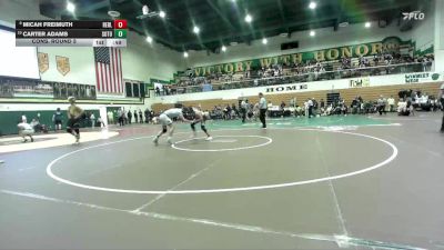 157 lbs Cons. Round 5 - Carter Adams, South Torrance vs Micah Freimuth, Redlands