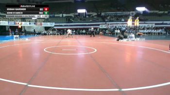 157 lbs Champ Round 1 (16 Team) - Josiah Gardner, Washington & Jefferson College vs John D`Amico, Frostburg State