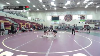 120 lbs Cons. Round 6 - Rosy Weatherspoon, Fruitland vs Alliyah Green, Vallivue