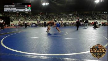 170 lbs Round Of 16 - Jason Yarber, Woodland Wrestling Club vs Cooper Hansen, Cowboy Wrestling Club