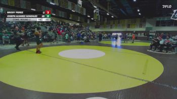 132 lbs Cons. Round 2 - Brody Perez, La Serna vs Joseph Alvarez Gonzalez, Adelanto