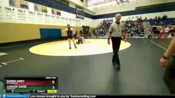 220 lbs Semifinal - Carson Sasse, Tonasket vs Daren Airey, Mt. Spokane