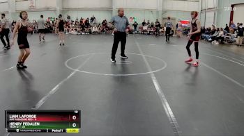 96 lbs Round 3 (8 Team) - Henry Fedalen, Team GT vs Liam LaForge, Mat Assassins Red