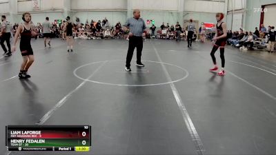 96 lbs Round 3 (8 Team) - Henry Fedalen, Team GT vs Liam LaForge, Mat Assassins Red