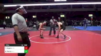 170 lbs Consi Of 4 - Trystan Rogers, Carlsbad Legacy vs Brock Pierce, Salem Elite