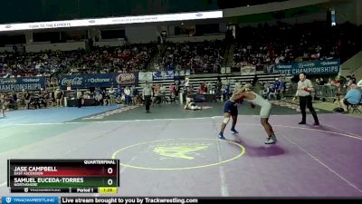 D 1 215 lbs Quarterfinal - Jase Campbell, East Ascension vs Samuel Euceda-Torres, Northshore