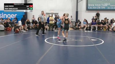 90 lbs Rr Rnd 6 - Luke Pipito, Virginia Team Predator - BHS vs Troy Migliaccio, M2 Training Center - BHS