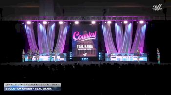 Evolution Cheer - Teal Mania [2026 L3 Junior - Flex - D2 - B Day 1] 2026 Coastal at the Capitol Super Nationals