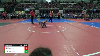 74 lbs Quarterfinal - Kayden Loch, Havre Wrestling Club vs Odin Dixon, Mine Yard Dogs Wrestling Club