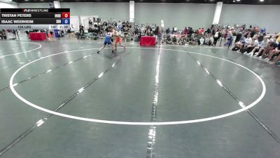 126 lbs Tristan Peters, Oklahoma Red vs Isaac Weerheim, South Dakota Blue