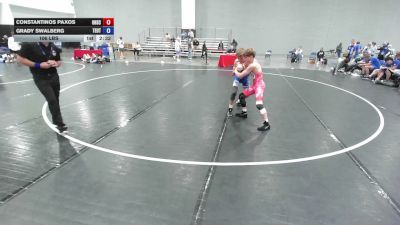106 lbs Constantinos Paxos, Ohio Scarlet vs Grady Swalberg, Team Utah