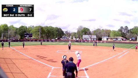 Replay: Coker vs Newberry - DH | Apr 10 @ 2 PM