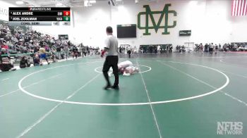 144 lbs Cons. Semi - Alex Andre, Simi Valley vs Joel Zoglman, Yucaipa