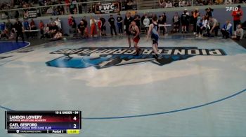 84 lbs Semifinal - Landon Lowery, Interior Grappling Academy vs Cael Gesford, Chugach Eagles Wrestling Club